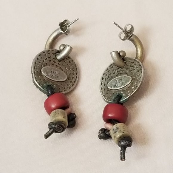 (3) Pair of Beaded Dangle Drop Bohemian Style Earrings for Pierced Ears - Picture 5 of 11